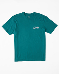 4 CA Greeter T-Shirt Green ABYZT01758 Billabong