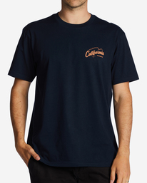 0 CA Greeter T-Shirt Blue ABYZT01758 Billabong