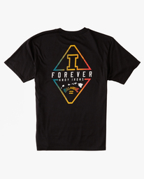 3 Andy Irons Diamond Short Sleeve T-Shirt Black ABYZT01761 Billabong