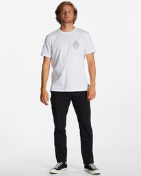 1 Aiconic - T-Shirt for Men White ABYZT01762 Billabong