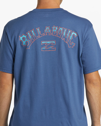 3 Arch Fill T-Shirt Blue ABYZT01855 Billabong