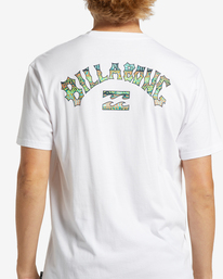 3 Arch Fill T-Shirt White ABYZT01855 Billabong