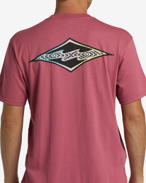 4 Crayon Wave - T-shirt para Homem Pink ABYZT01859 Billabong