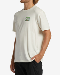 1 Crayon Wave T-Shirt White ABYZT01859 Billabong