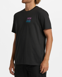1 Crayon Wave T-Shirt Black ABYZT01859 Billabong