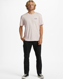 1 Exit Arch - T-shirt para Homem Pink ABYZT01860 Billabong
