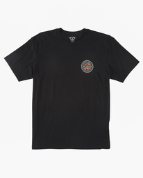 4 Rotor Short Sleeve T-Shirt Black ABYZT01863 Billabong