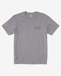6 Segment - T-Shirt voor Heren Gray ABYZT01865 Billabong