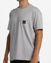 3 Pocket Labels - Long Sleeve T-Shirt for Men Gray ABYZT01870 Billabong