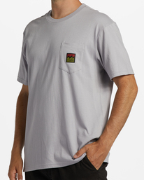 4 Pocket Labels - Long Sleeve T-Shirt for Men Gray ABYZT01870 Billabong