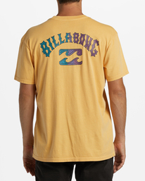 2 Arch - T-shirt pour Homme Jaune ABYZT01873 Billabong