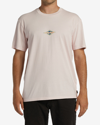 billabong, Diamond Wave - T-Shirt für Männer, PINK HAZE (pkz) Diamond Wave - T-Shirt for Men ABYZT01874