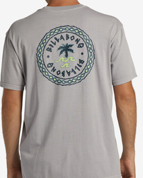 4 Layback - T-Shirt for Men Grey ABYZT01877 Billabong