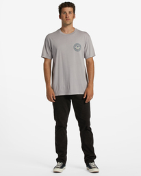 1 Layback - T-Shirt for Men Grey ABYZT01877 Billabong