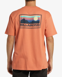 2 Range - T-shirt para Homem Laranja ABYZT01896 Billabong
