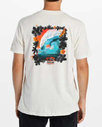 2 Pro Pipeline Floral Short Sleeve T-Shirt White ABYZT01907 Billabong