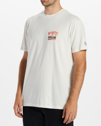 1 Pro Pipeline Floral Short Sleeve T-Shirt White ABYZT01907 Billabong