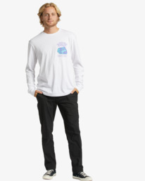 3 Species - Longsleeve für Männer Weiss ABYZT01912 Billabong