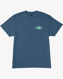 0 Kamea Kalo Arch Short Sleeve T-Shirt Blue ABYZT01916 Billabong
