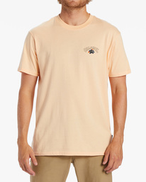 billabong, Kamea Lava Arch - T-Shirt voor Heren, DUSTY MELON (dtm) Kamea Lava Arch - T-Shirt for Men ABYZT01917