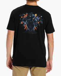 billabong, Kamea Lava T-Shirt, WASHED BLACK (waa) Kamea Lava - T-Shirt for Men ABYZT01918