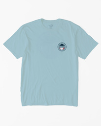 5 American Rotor T-Shirt Blue ABYZT01934 Billabong