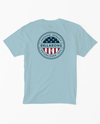 4 American Rotor T-Shirt Blue ABYZT01934 Billabong