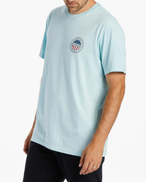 1 American Rotor T-Shirt Blue ABYZT01934 Billabong