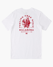 4 Break Free T-Shirt White ABYZT01935 Billabong