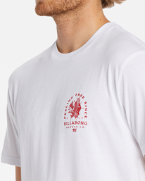3 Break Free T-Shirt White ABYZT01935 Billabong