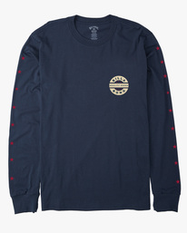 5 Vintage Rotor Long Sleeve T-Shirt Blue ABYZT01939 Billabong