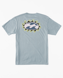5 Crayon Wave - T-Shirt für Männer Blau ABYZT01946 Billabong