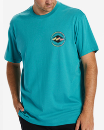 4 Rotor Diamond - T-shirt pour Homme Vert ABYZT01950 Billabong