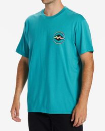 3 Rotor Diamond - T-shirt pour Homme Vert ABYZT01950 Billabong