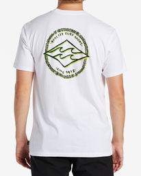2 Rotor Diamond - T-Shirt for Men White ABYZT01950 Billabong