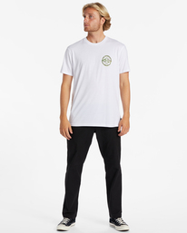 1 Rotor Diamond - T-Shirt for Men White ABYZT01950 Billabong