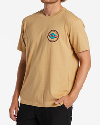 4 Rotor Diamond - T-Shirt for Men Yellow ABYZT01950 Billabong