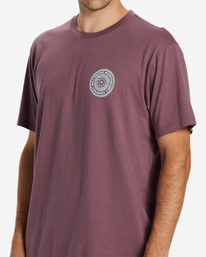 4 Praise - T-Shirt voor Heren Purple ABYZT01954 Billabong