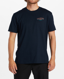 billabong, A/Div Arch T-shirt pour Homme, NAVY (nvy) ADIV ARCH SS ABYZT01959