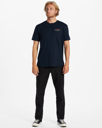 1 A/Div Arch - T-Shirt für Männer Blau ABYZT01959 Billabong