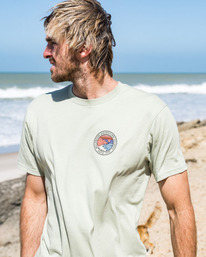 0 Rockies - Camiseta para Hombre Beige ABYZT01960 Billabong