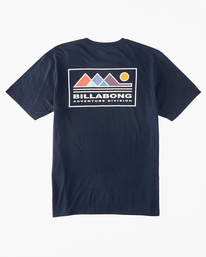 3 Range T-Shirt Blue ABYZT01961 Billabong