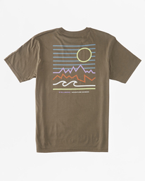 4 Peak - T-shirt pour Homme Marron ABYZT01962 Billabong