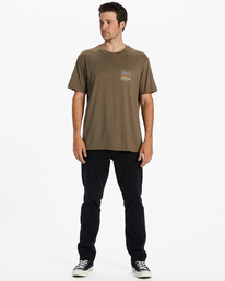 1 Peak - T-shirt pour Homme Marron ABYZT01962 Billabong