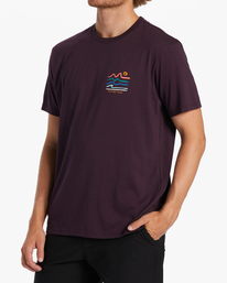 1 Peak T-Shirt Purple ABYZT01962 Billabong