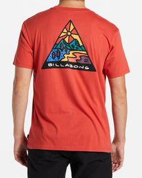2 Shine - T-Shirt for Men Orange ABYZT01964 Billabong