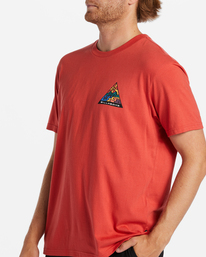 4 Shine - T-Shirt for Men Orange ABYZT01964 Billabong