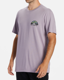 3 Shine - T-Shirt for Men Purple ABYZT01964 Billabong