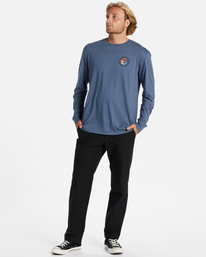 1 Rockies - Longsleeve für Männer Blau ABYZT01967 Billabong