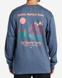 4 Tidal Research - Longsleeve für Männer Blau ABYZT01991 Billabong